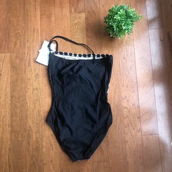 Gottex vintage 80’s gold checkered swimsuit - Picture 4 of 5